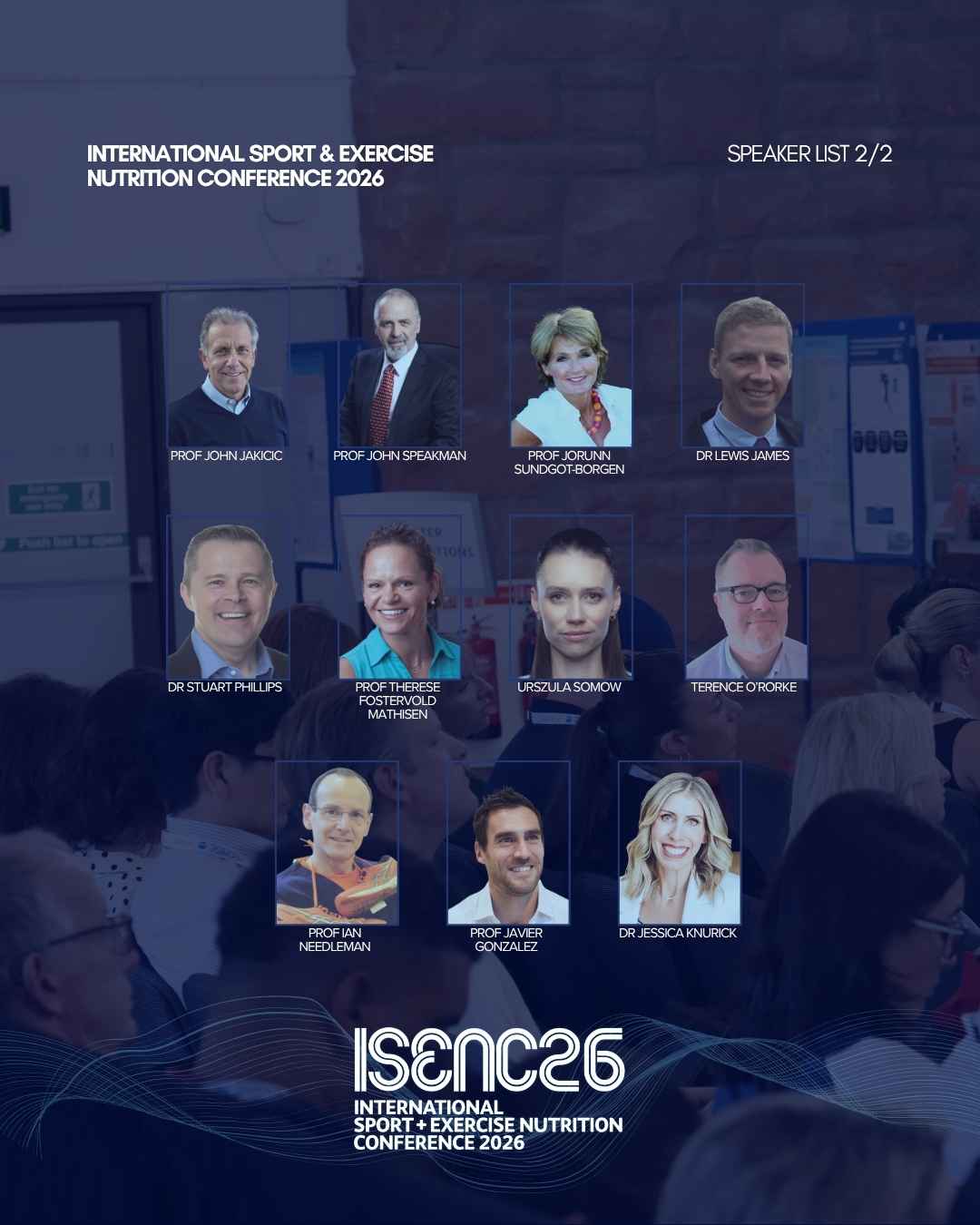 ISENC SPEAKER lineup 2
