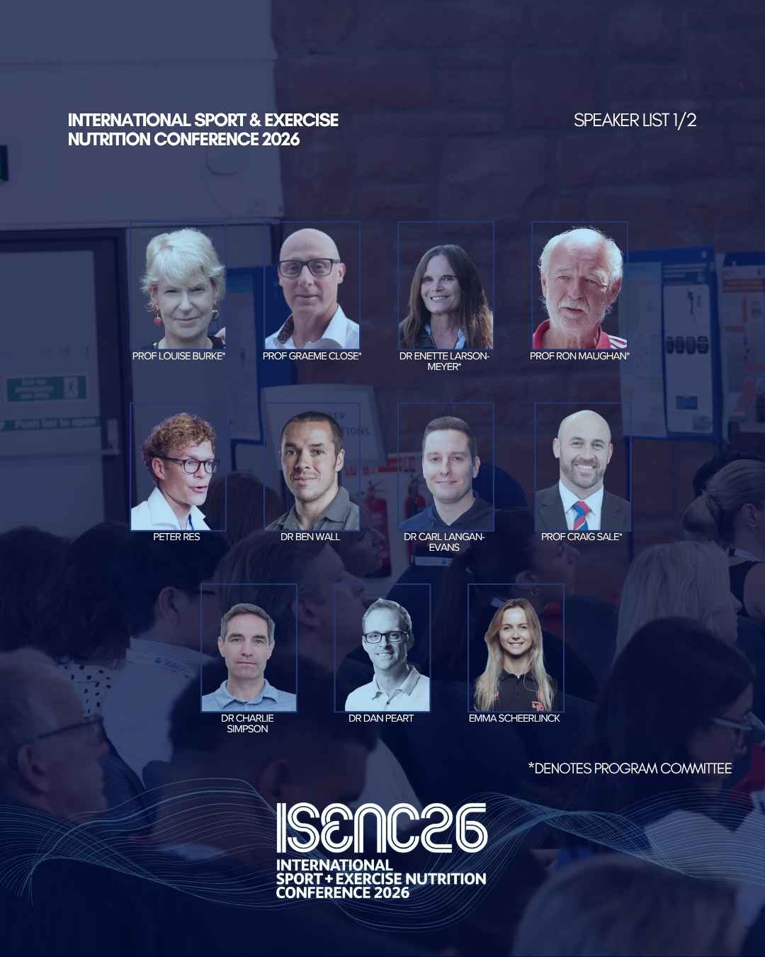 ISENC Speaker Line-Up 1
